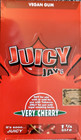 Juicy Jay s 1 1 4 Rolling Papers Very Cherry 24 Packs Of 32 Total 384 Ct