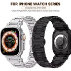 Stainless Steel Metal Band For Apple Watch Series 11 10 9 8 7 se Ultra Strap