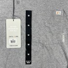 Rasco Fr Shirt Mens Medium Gray Long Sleeve Henley T Shirt Solid Nwt Welding
