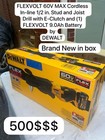 Dewalt Flexvolt 60v Max Cordless In-line 1 2 Inch Stud And Joist Drill  Dcd470x1