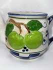 Vintage Decorative Ceramic Tea Pot Planter-apples