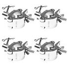 Global Truss Coupler Clamp Heavy Duty Clamp With Half Coupler 4 Pack