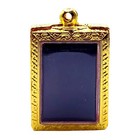 Phra Somdej Leklai Buddha Wat Rakang Golden Thai Amulet Gold Plated Casing