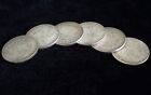 6 Pcs Morgan Dollar Magic Set  Magnet Compatible Coin Props For Appearing disapp