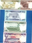 Zambia P-24 P-25 P-26 P-27 P-28 Uncirculated Banknotes Set-6