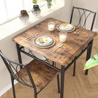 Vintage Dining Set Retro Table   Chairs Space Saving Design Easy Assembly New