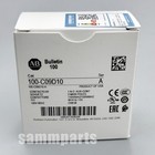 Allen-bradley 100-c09d10 Iec Contactor  9 Amp 120vac Coil 9a New In Box Us Stock