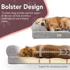 Friends Forever Large Dog Bed Couch  Orthopedic Pet Sofa Memory Foam   Dog Co   