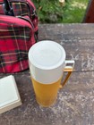 Vtg Thermos Picnic travel Set  2  Thermos    1  Sandwich Box  Red Plaid