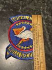 Rare Vtg 68th Military Airlift Us Patch 70s Usaf Squadron Kelly Afb Iron On