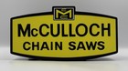 Extra Large Lighted Mcculloch Chainsaw Sign