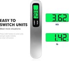 Portable Digital Luggage Scale  110 Lbs   50 Kg  Lcd Display Hanging Weighing