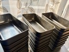 P p Chef Loaf Pan Set  9 X 5 Inch Bread Pans Stainless Steel Meatloaf Lot Of 21