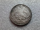 1874 Zsyh Mexico Cap   Rays Silver 8 Reales Nice Toning Free Shipping