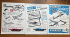 Vintage Model Aircraft  Magazine Lot Of 3 June 1957 Dec 1958 June 1959