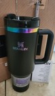 New Black Chroma Stanley Cup 40oz Quencher H2 0 Flowstate Tumbler Cup - 1 Pack