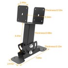 3pcs Heavy Duty Roof Riser Brackets Adjustable Beam Mount For Pergola Gazebo
