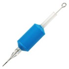 Ophir 10pcs lot  Disposable Tattoo Tube Tips With Nozzle Needles Grip Blue Color
