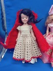 Lot Of 6 Vintage Hard Plastic Dolls And Hasbro Doll 6-9 