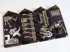 Antique Singer Sewing 1889 Refinished Oak Puzzle Box most Attachments