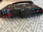 Vintage 1960   s Kadin Floral Fabric   Velvet Tapestry Handbag Purse Usa Made