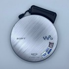 Sony Cd Walkman D-ne830 Silver Portable Cd Player Tested  Full Set