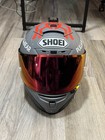 Shoei X-fourteen X-14 Marquez 6 Full Face Helmet S No Box Red Used Japan Visor