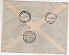Argentina To Luxembourg  Registered Cover W advertising  1924