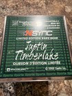 New Nsync Justin Timberlake Collectible Bear Sports Limited Edition Rare