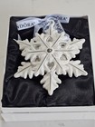 Pandora 2015 Snowflake Christmas Ornament New In Velvet Lined Box