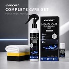 Car Headlight Restoration Polish Kit - Restore And Protect Headlights Clean