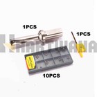15mm U Drill Carbide Drill Length 63mm Shank 20mm Drill Inserts Wcmx030208