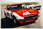 Bre Datsun 240z W john Morton And Tullius  44  19 x13   Sold By Peter Brock Bre 