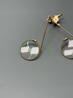 Vintage Bausch   Lomb 3x 5x Folding Jeweler Watchmaker Magnifier Glasses Clip On