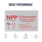 Npp Hr1224w 24watts   Cell 12v High Rate Lead Acid Ups Battery 6ah 6 5ah