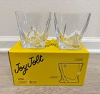New  Nordstrom Joy Jolt Atlas Whiskey Glasses 10-ounces Set Of 2