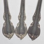 Set Of 3 1847 Rogers Bros Is Reflection Silverplate 6 75  Oval Soup Spoons