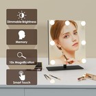 Vanity Mirror With Lights  Hollywood Lighted Makeup Mirror With Dimmable Black