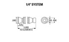 Loc-line   Modular Coolant Hose System  1 4  Diameter  5   in 5pcs Of 12  Each 
