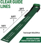 Professional Indoor Putting Green   Practice Mat With Non-slip Base     Ideal Golf