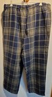 Joe Boxer Men s Flannel 2 Pocket Drawstring Lounge Pants sz L