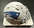 Marcus Jones New England Patriots Autographed Signed Mini Helmet Jsa Hologram