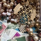 Vintage Grandpa And Grandma s Junk Drawer Mixed Treasure Lot