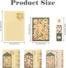 36 Pcs Cute Animal Stationery Paper And Envelopes Set Letter Writing Kit