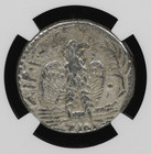 Ngc Fine Roman Empire - Nero  r  54-68 Ad  Silver Tetradrachm Eagle Coin Antioch