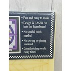 Quilt Magic  226 Evening Star No Sew Quilting Wall Hanging Kit Sealed Fabric