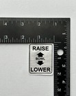 Hobart Label  bowl Raise Lower  Sticker  Free Shipping    10 Pack