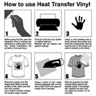 Glitter Wave Htv Iron On Tshirt Pattern Film Heat Transfer Vinyl For Garment Diy