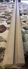2 Pieces 1 2   x1-1 8   x48    Poplar Wood Heavy Door Stop Hardwood