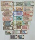 India  23 Pcs Set Of All Different Old   New Pattern Issues Banknotes In Unc
